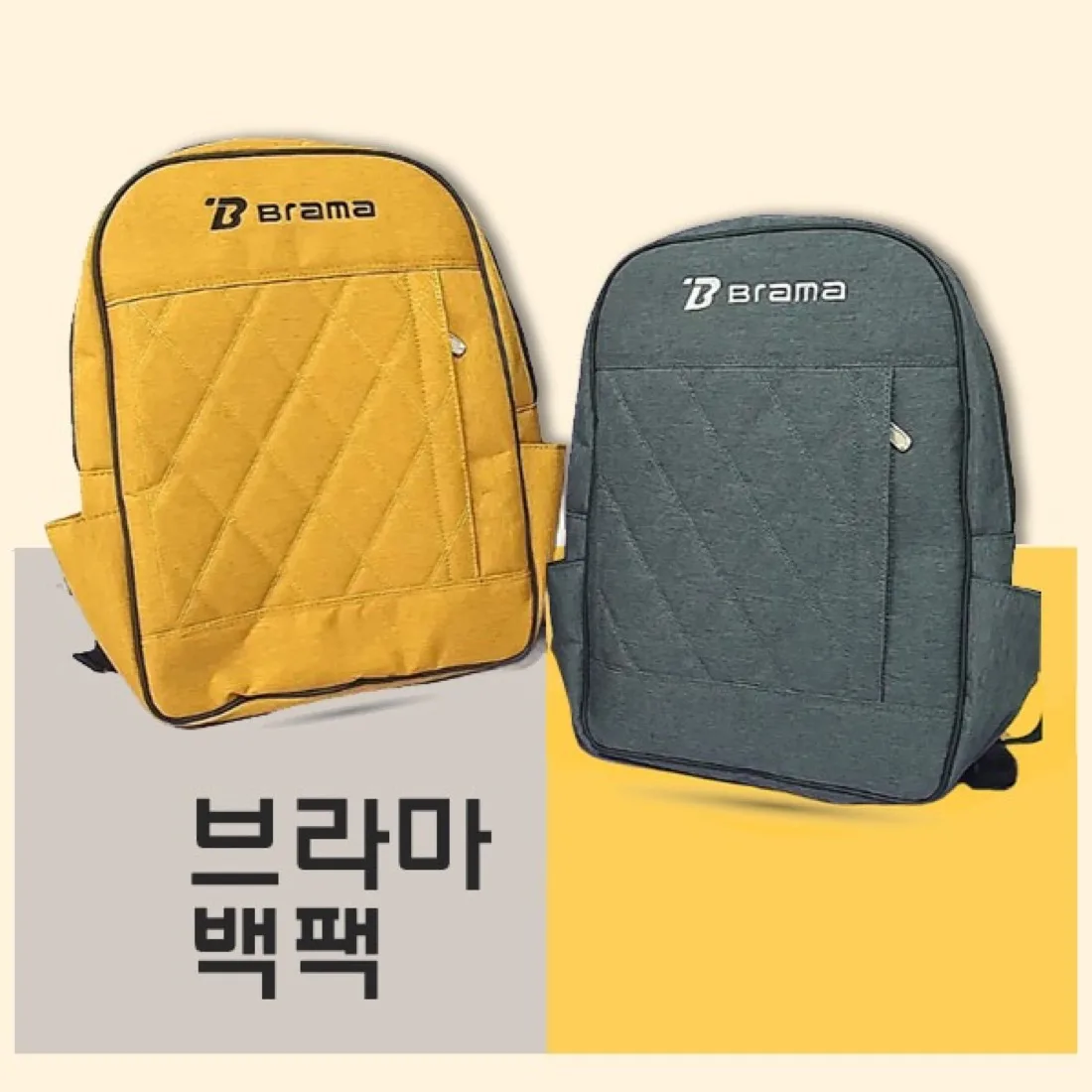 브라마 파크가방 백팩 (2컬러)
