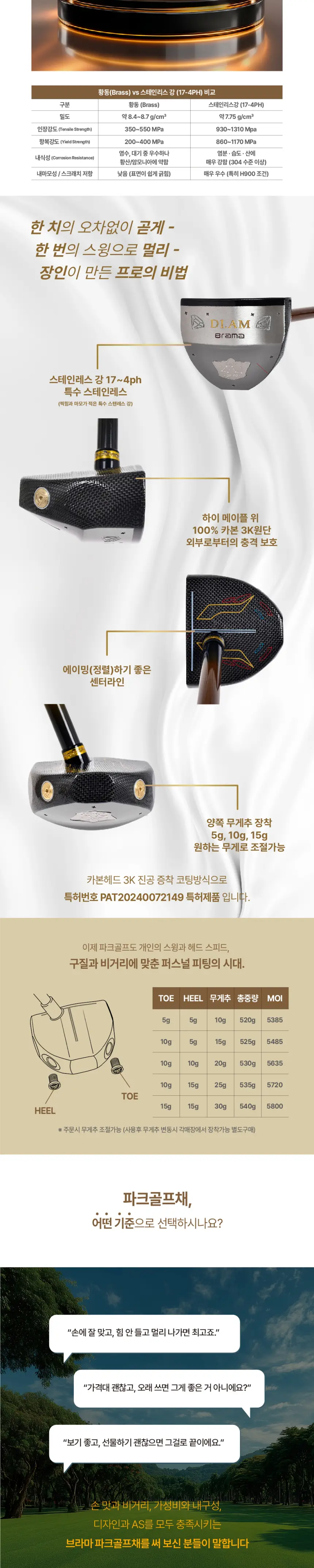 브라마 DI.AM DM-02 카본헤드 상품 상세 이미지 3
